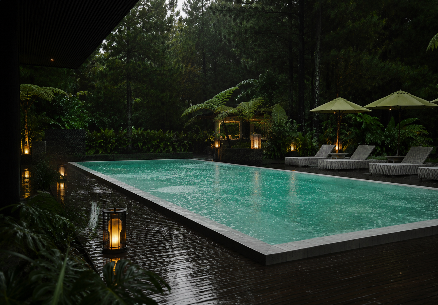 Kolekcja Phuket — basen premium